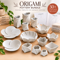 Orgami Clay Pottery Bundle - 30+ Printable Templates