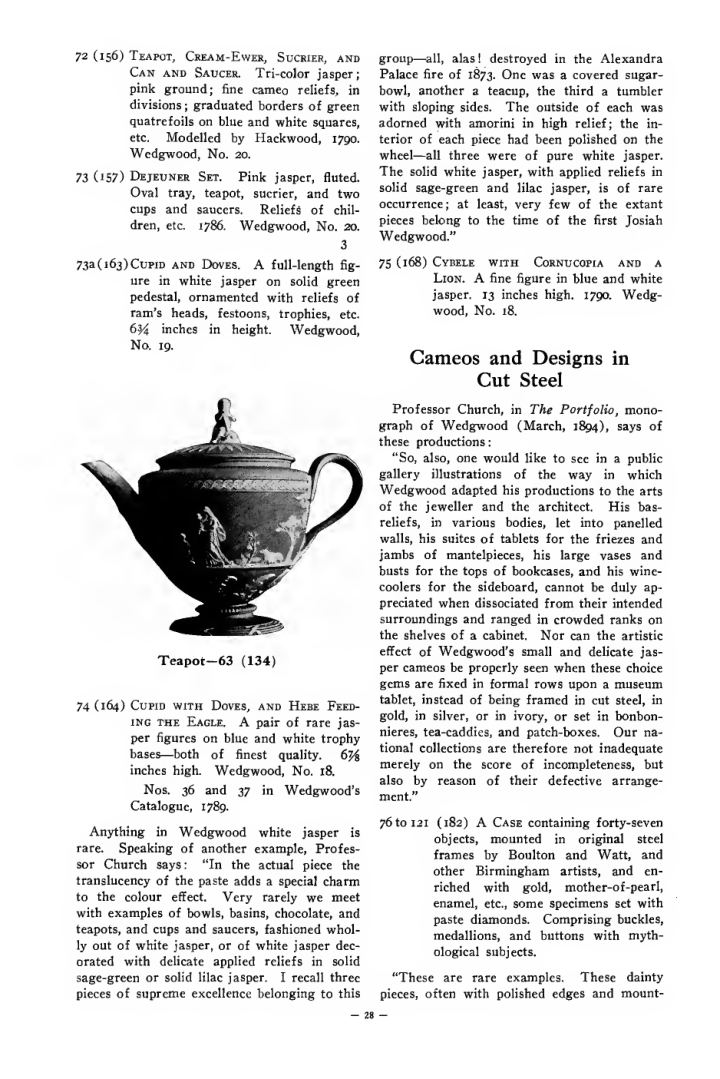Teapot and cream-ewer